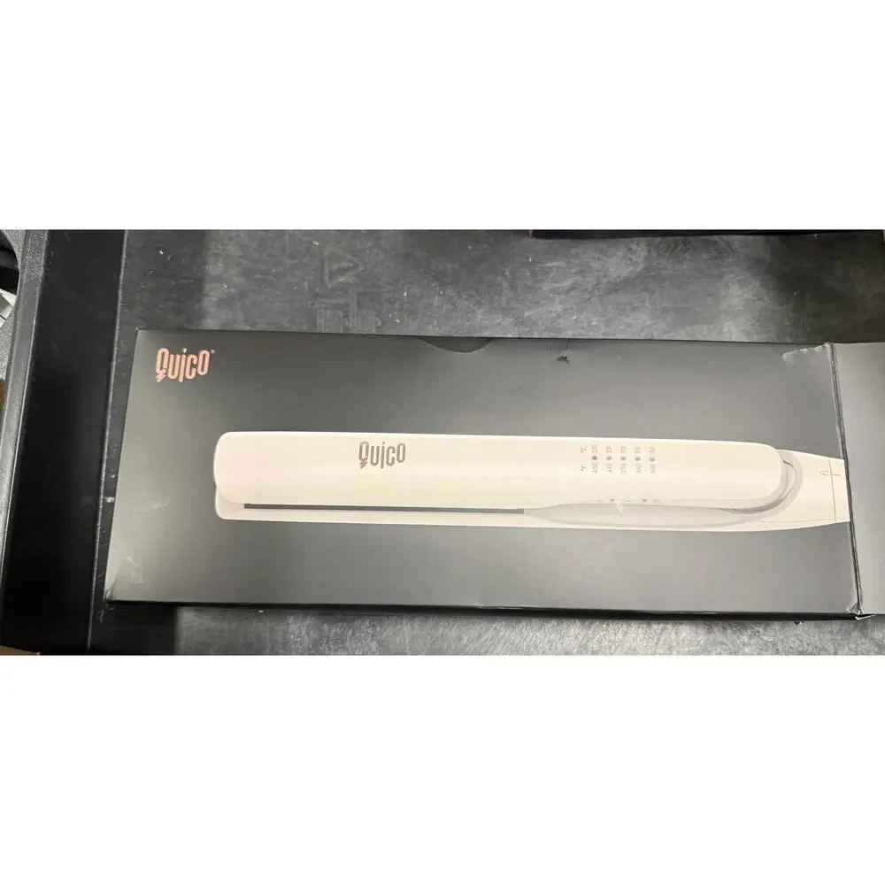 Quico Upgrade Hair Straightener, 100-240V Dual Voltage Travel Size New Open Box